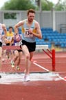 Richard Morrell (New Marske Harriers) 3000 metres steeplechase, Northern Championships, Sport City, Manchester